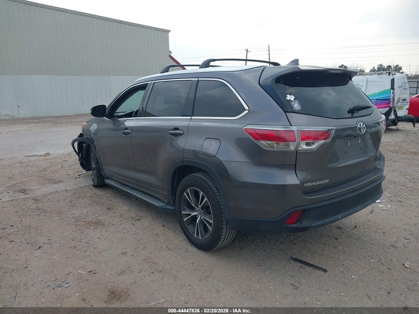 2016 Toyota Highlander Xle V6