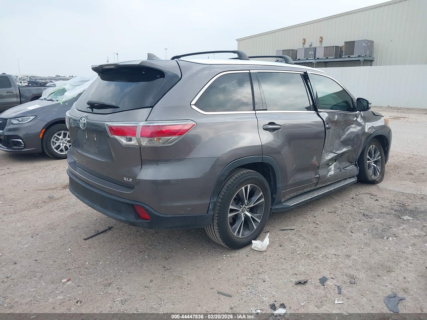 2016 Toyota Highlander Xle V6