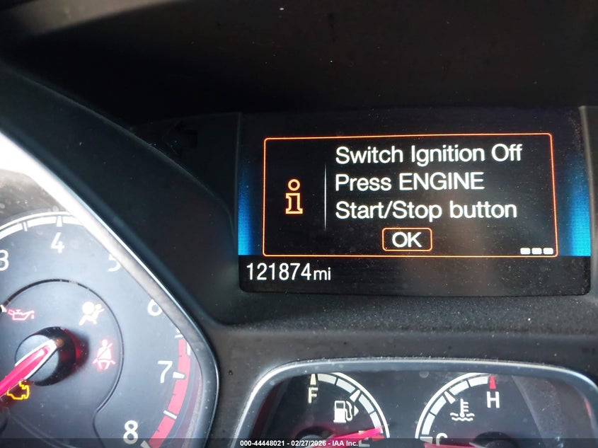 2017 Ford Focus St VIN: 1FADP3L97HL260131 Lot: 44448021