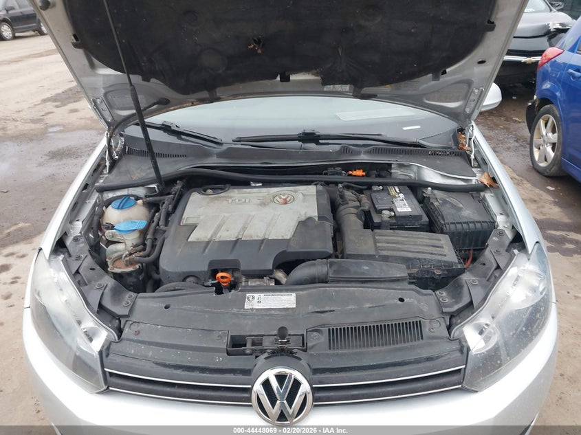2012 Volkswagen Jetta 2.0 Sportwagen 2.0L Tdi silver Lot 111044448069 Vin 3VWML7AJ7CM683936