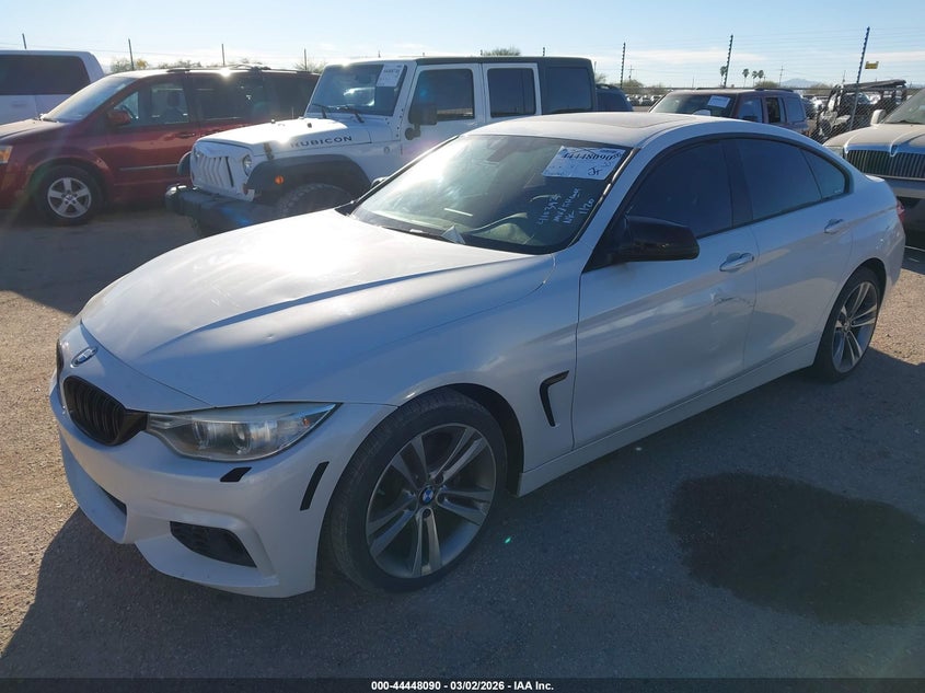 Vin: wba4a5c59fd410393, lot: 44944743, bmw 428 gran coupe 20152
