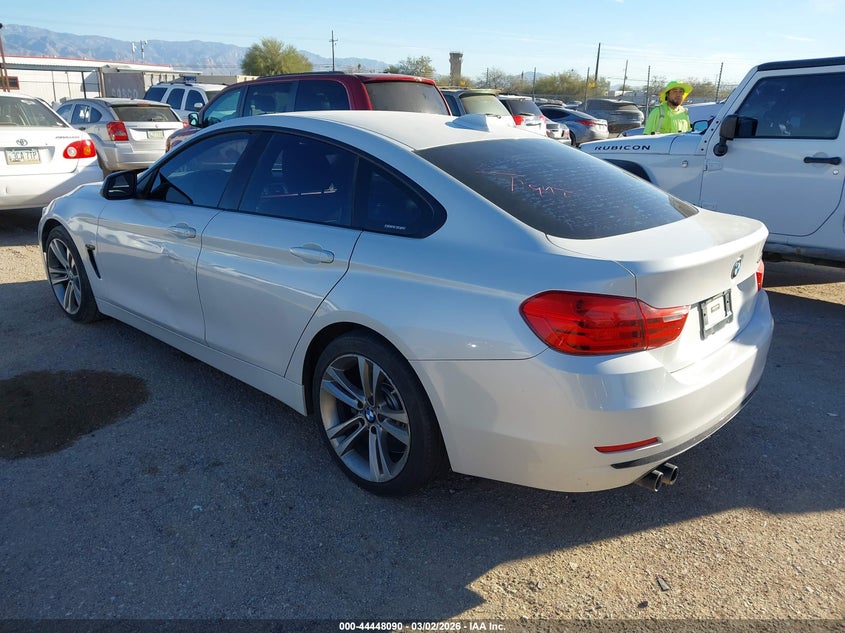 Vin: wba4a5c59fd410393, lot: 44944743, bmw 428 gran coupe 20153