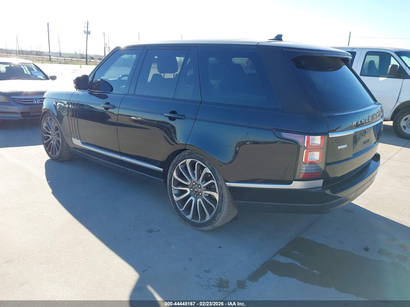 2016 Land Rover Range Rover 5.0L V8 Supercharged