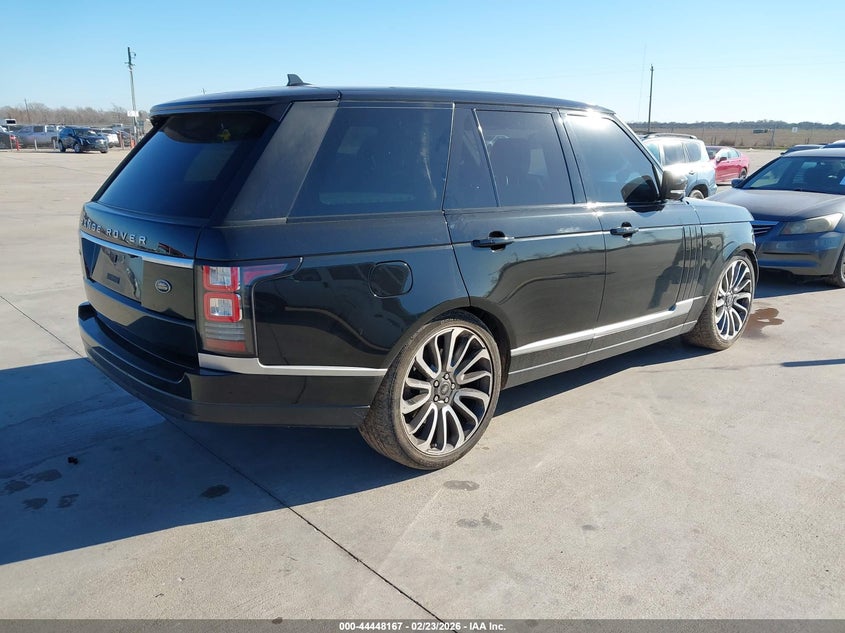 2016 Land Rover Range Rover 5.0L V8 Supercharged