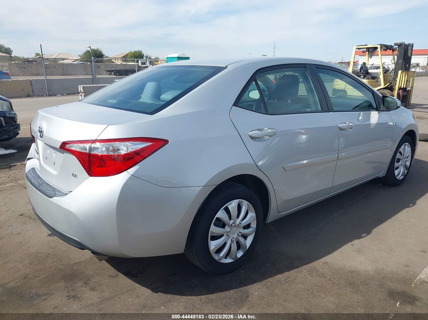 2016 Toyota Corolla Le