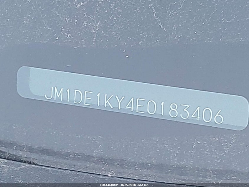 2014 Mazda Mazda2 Sport VIN: JM1DE1KY4E0183406 Lot: 44448481