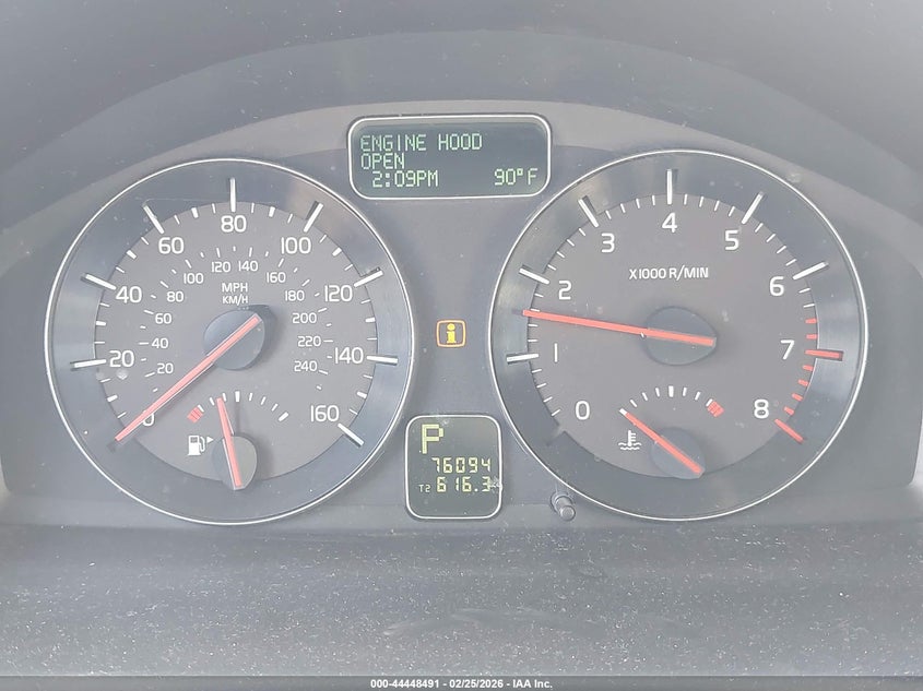 2011 Volvo S40 T5/T5 R-Design VIN: YV1672MS4B2535637 Lot: 44448491