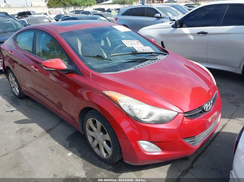 KMHDH4AE3CU273650 2012 Hyundai Elantra Limited (Ulsan Plant) auction photo 1