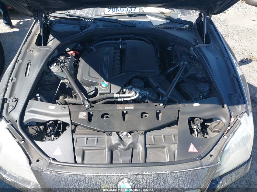 2012 BMW 640I VIN: WBALW3C56CC892078 Lot: 44448715