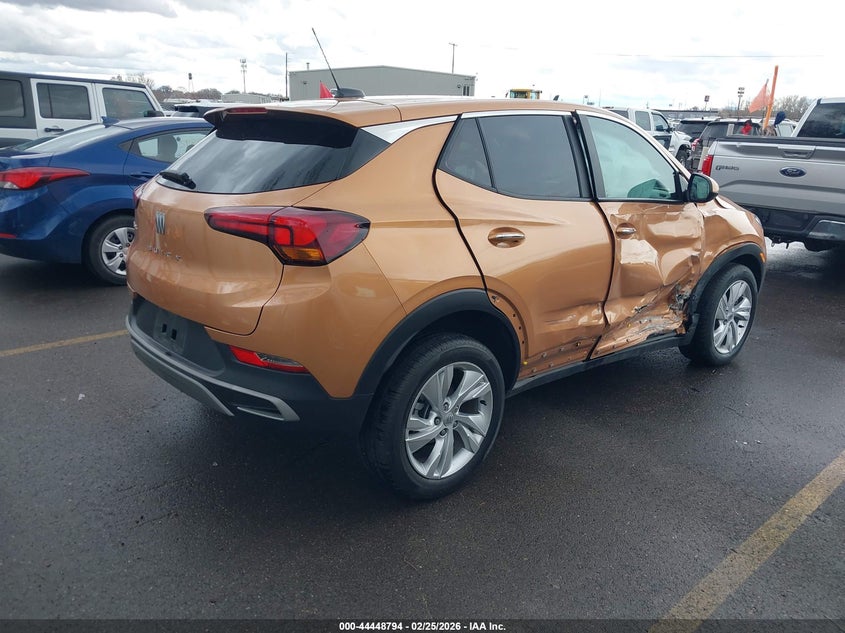 Vin: kl4amcslxsb033378, lot: 44945447, buick encore gx preferred awd 20254
