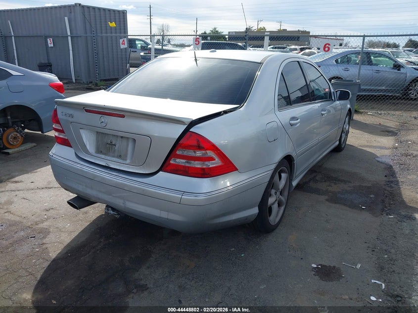 2006 Mercedes-Benz C 230 Sport