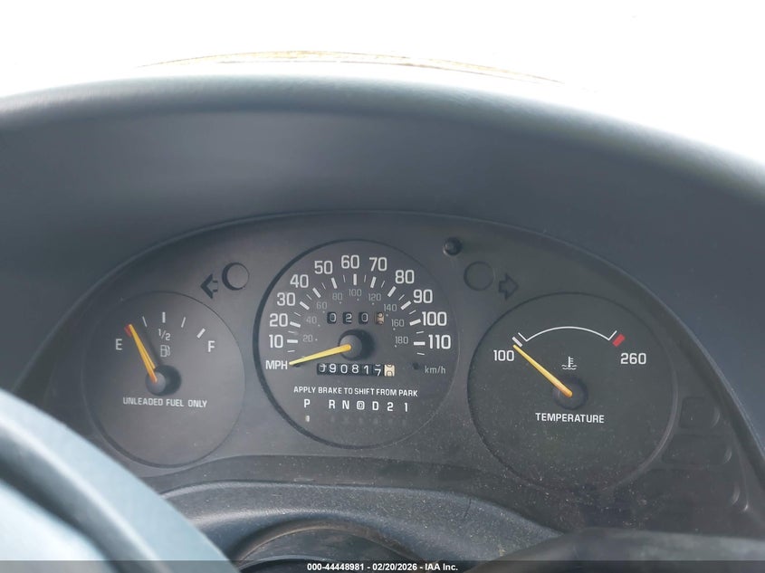 1998 Chevrolet Lumina VIN: 2G1WL52M7W9156431 Lot: 44448981