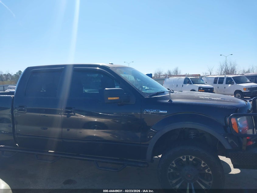 2012 Ford F-150 3.5 Fx4 black Lot 111044449031 Vin 1FTFW1ET6CKD95344