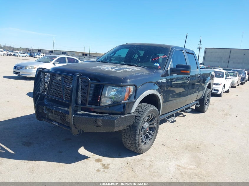2012 Ford F-150 3.5 Fx4 black Lot 111044449031 Vin 1FTFW1ET6CKD95344