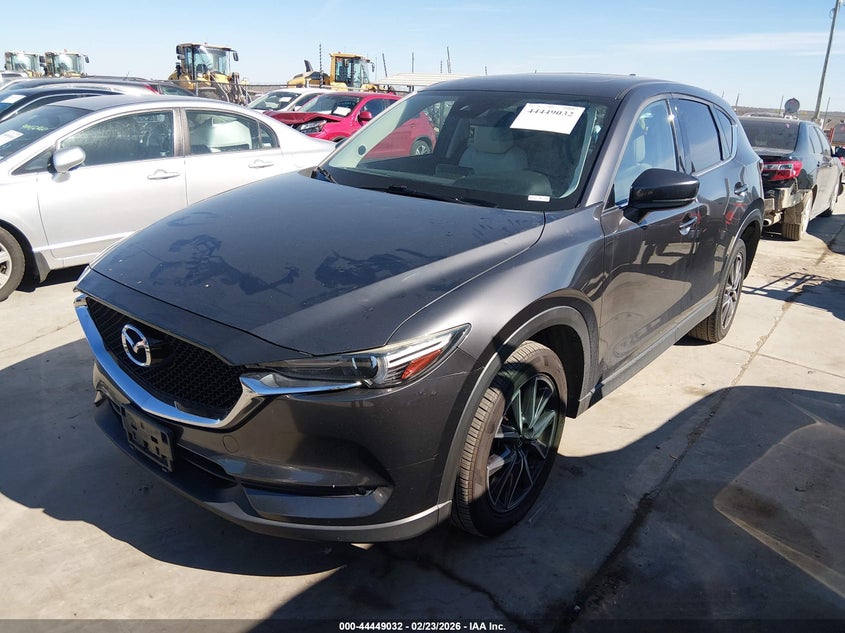 Vin: jm3kfadl5h0184422, lot: 44945698, mazda cx-5 grand select 20172