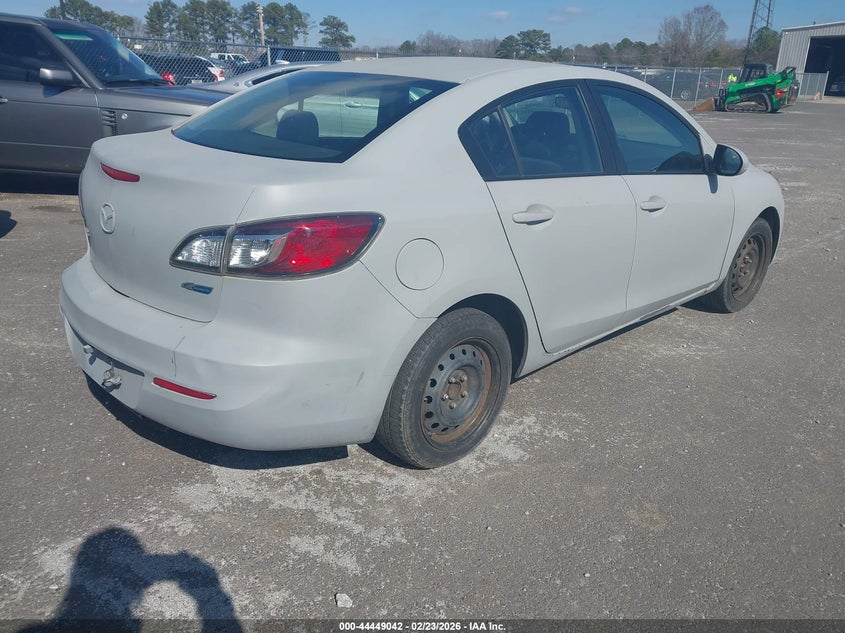 Vin: jm1bl1u77d1808147, lot: 44945708, mazda mazda3 i sport 20134