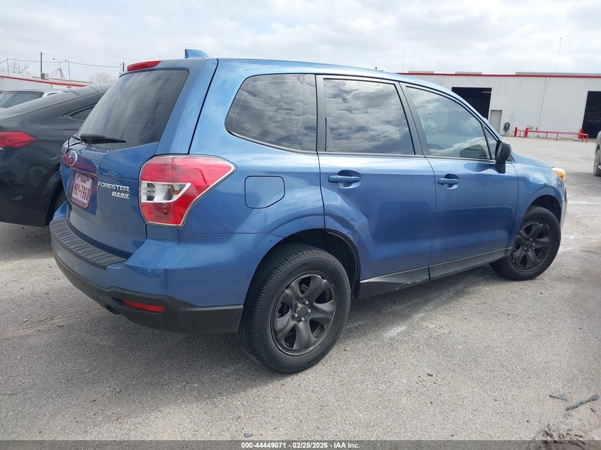 Vin: jf2sjaac1gh458454, lot: 44945737, subaru forester 2.5i 20164