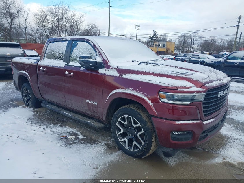 Vin: 1c6srfjp6sn512159, lot: 44945794, ram 1500 laramie  4x4 5'7 box 2025 img_1