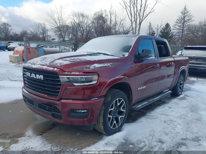 Vin: 1c6srfjp6sn512159, lot: 44945794, ram 1500 laramie  4x4 5'7 box 20252