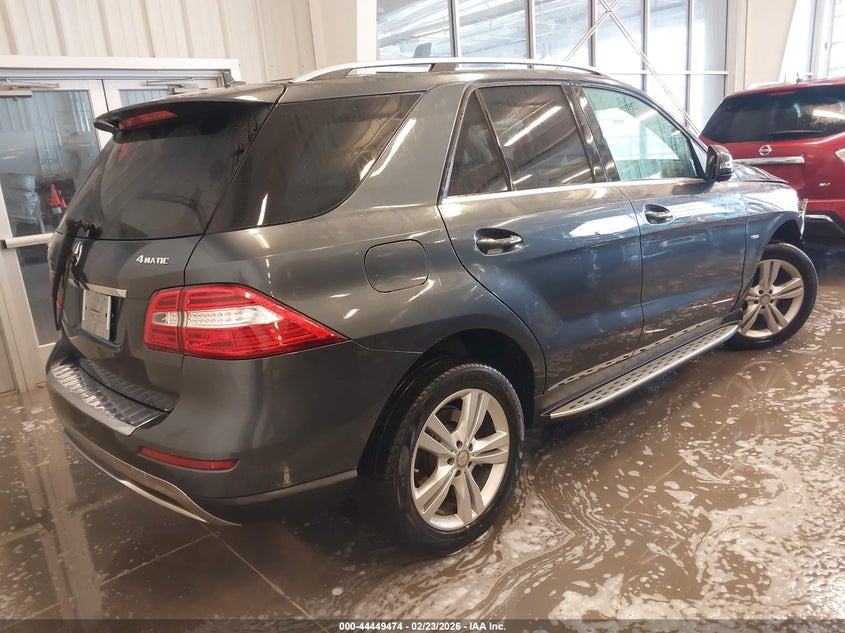 2012 Mercedes-Benz Ml 350 4Matic
