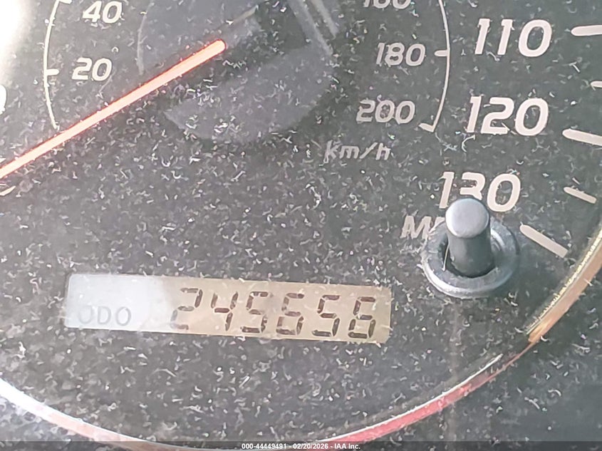 2006 Lexus Gx 470 VIN: JTJBT20X460109950 Lot: 44449491