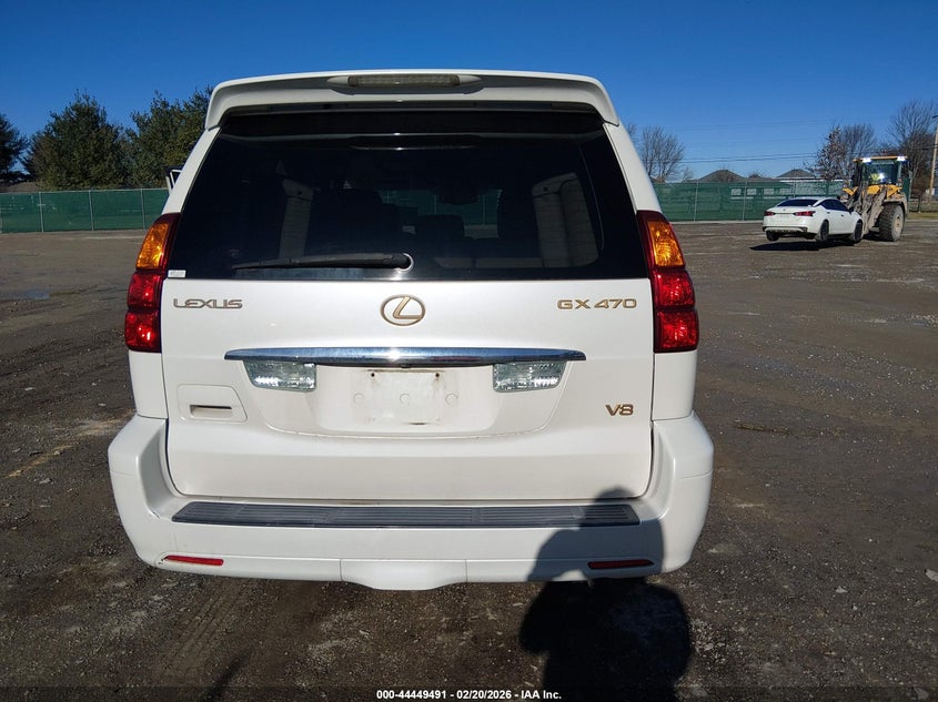 2006 Lexus Gx 470 VIN: JTJBT20X460109950 Lot: 44449491