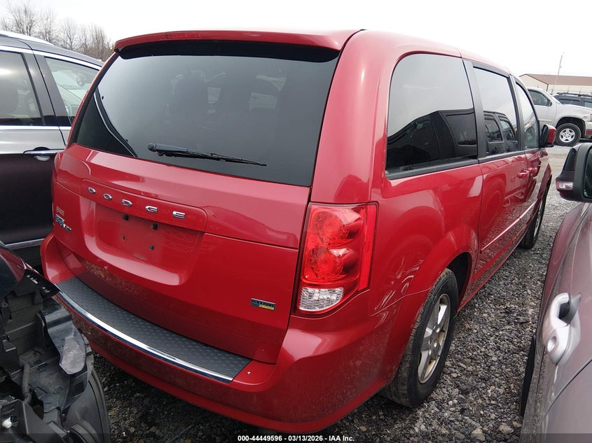 Vin: 2c4rdgcg8dr522920, lot: 44946262, dodge grand caravan sxt 20134