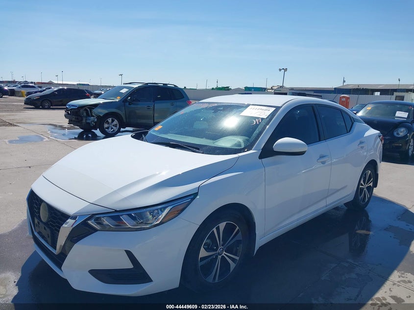 2022 Nissan Sentra Sv Xtronic Cvt