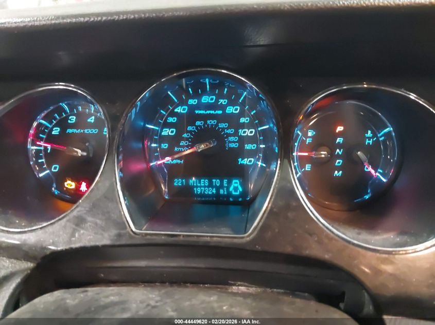 2010 Ford Taurus Limited VIN: 1FAHP2FW7AG122312 Lot: 44449620