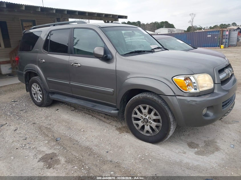 2005 TOYOTA SEQUOIA SPORT UTILITY VEHICLE 4.7L V-8 DOHC, VVT, 282HP