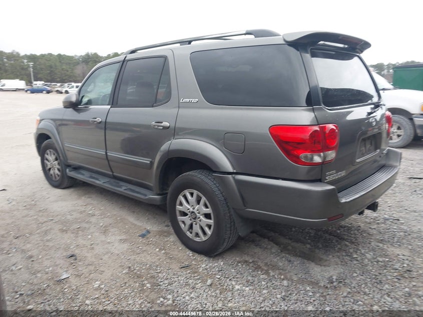 2005 TOYOTA SEQUOIA SPORT UTILITY VEHICLE 4.7L V-8 DOHC, VVT, 282HP