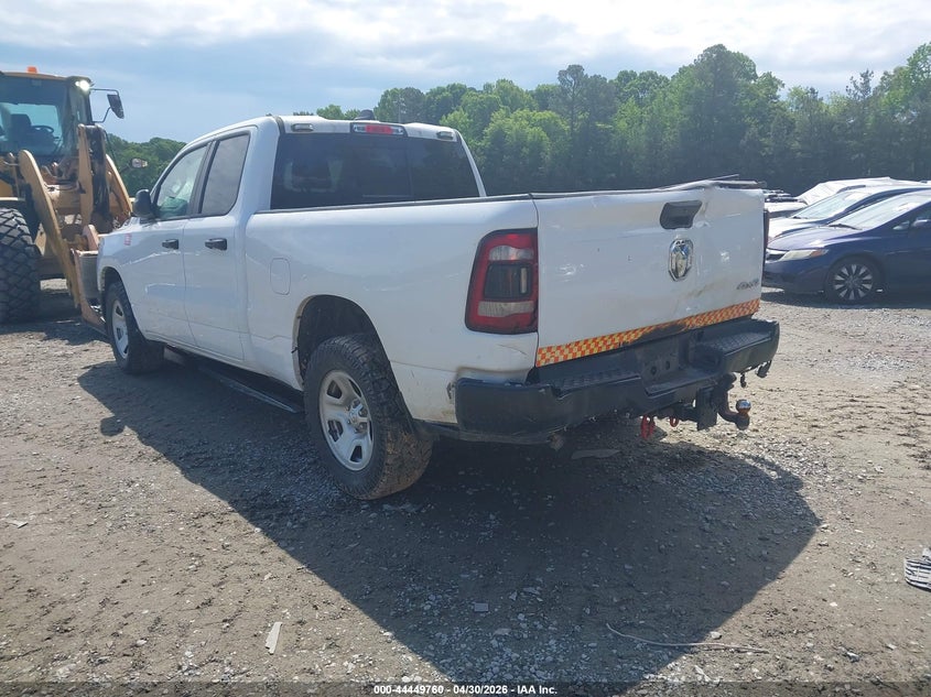 Vin: 1c6srfct3pn566987, lot: 44946426, ram 1500 tradesman  4x4 6'4 box 20233