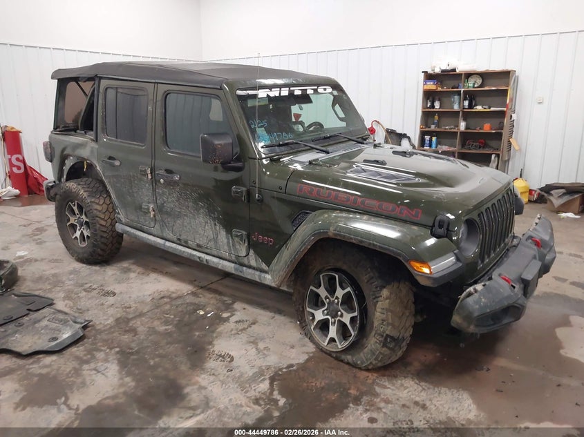 2021 JEEP WRANGLER UNLIMITED RUBICON 4X4