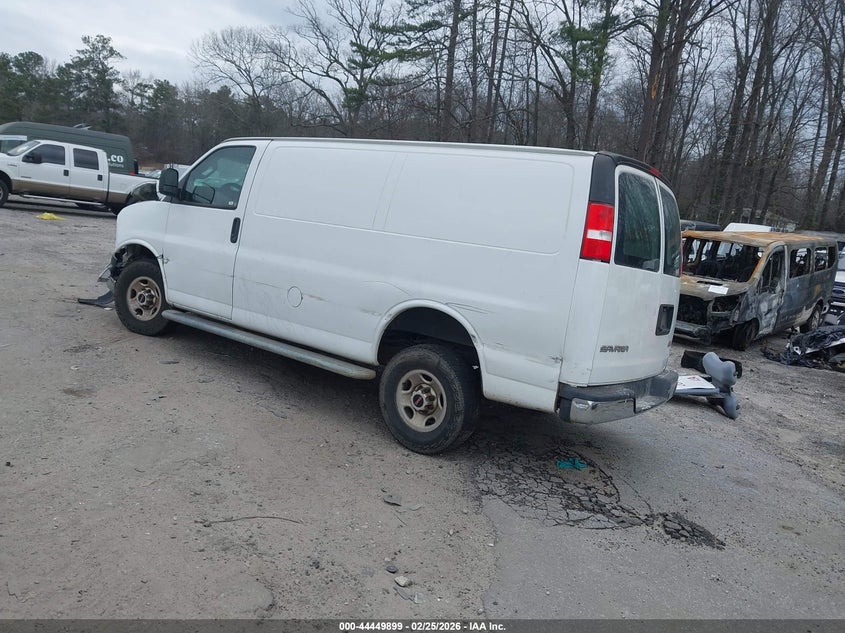 Vin: 1gtw7afg6l1180907, lot: 44946565, gmc savana cargo rwd 2500 regular wheelbase work van 20203