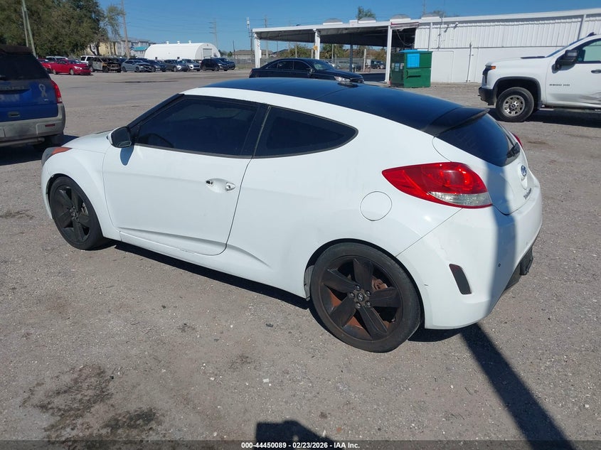 2012 Hyundai Veloster Base W/Red/Black