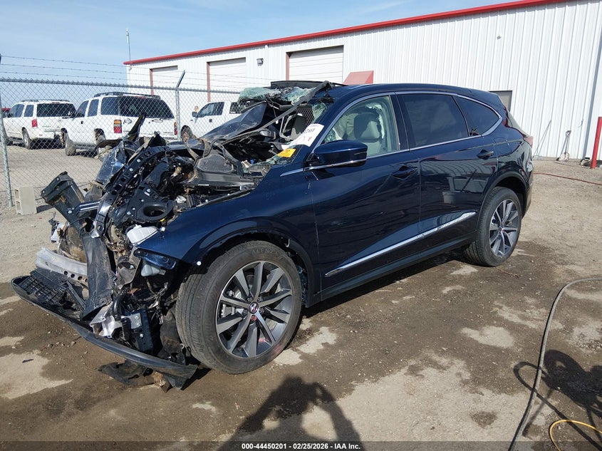 Vin: 5j8ye1h47tl014550, lot: 44946867, acura mdx technology package 20262