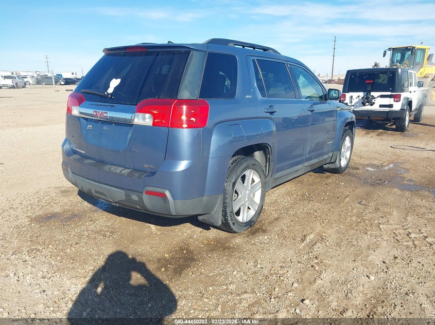 2012 Gmc Terrain 2.4 Sle-2 blue Lot 111044450203 Vin 2GKALSEK9C6177700
