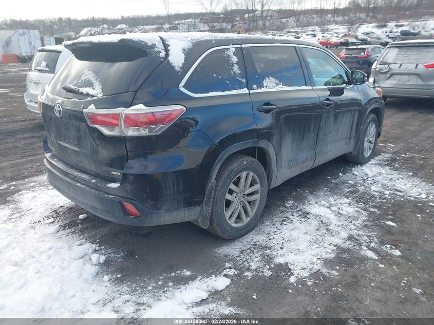 2015 Toyota Highlander Le V6