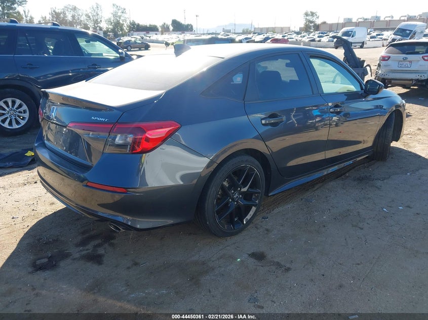 Vin: 2hgfe2f5xnh573969, lot: 44947027, honda civic sport 20224