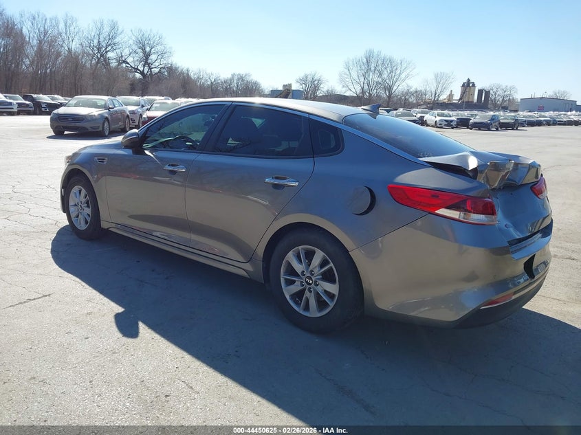 Vin: 5xxgt4l31jg204762, lot: 44947291, kia optima lx 20183