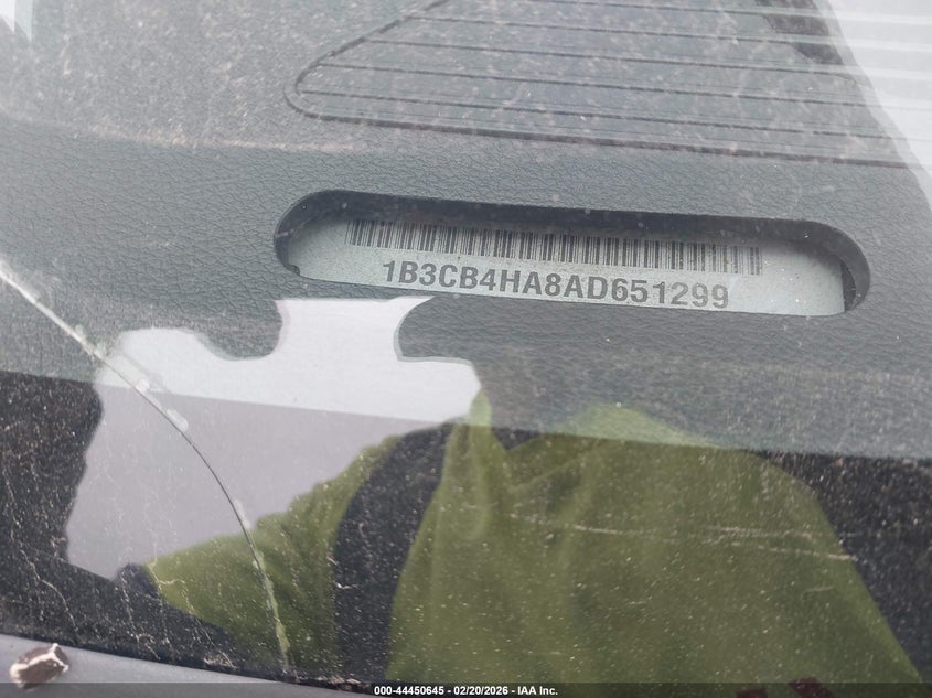 2010 Dodge Caliber Sxt VIN: 1B3CB4HA8AD651299 Lot: 44450645