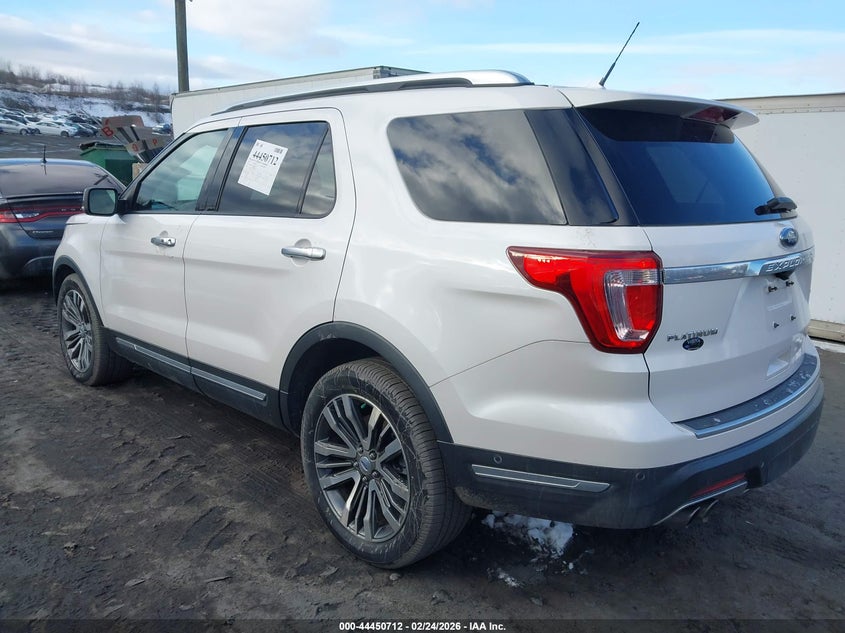 2018 Ford Explorer Platinum