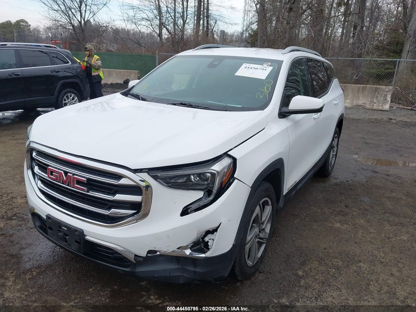 2021 Gmc Terrain 1.5 Awd Slt white Lot 111044450795 Vin 3GKALVEV7ML390380