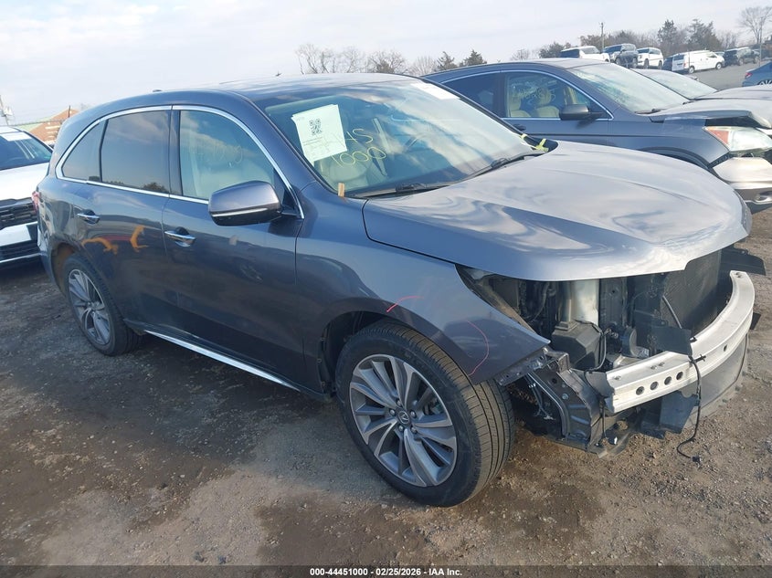 2017 Acura Mdx Technology Package