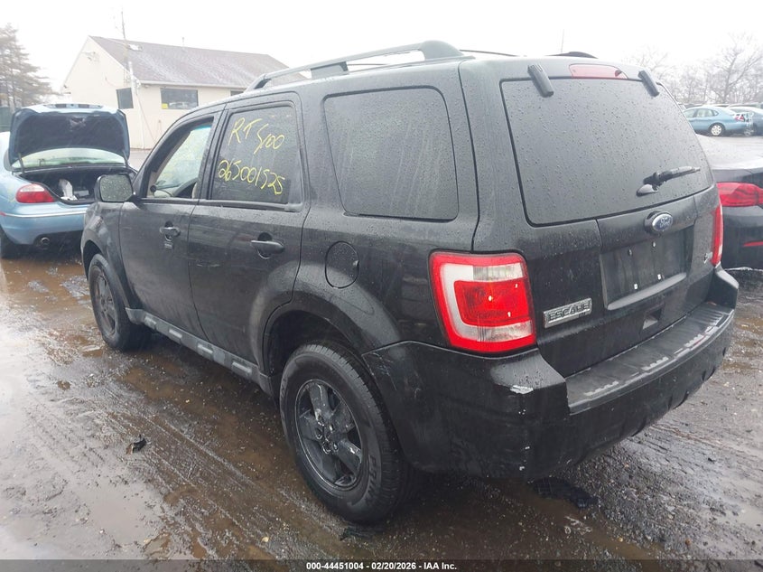 2012 Ford Escape 3.0 Xlt black Lot 111044451004 Vin 1FMCU9DG4CKA92652