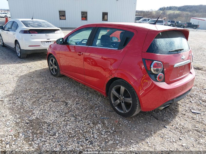2013 Chevrolet Sonic Rs Auto