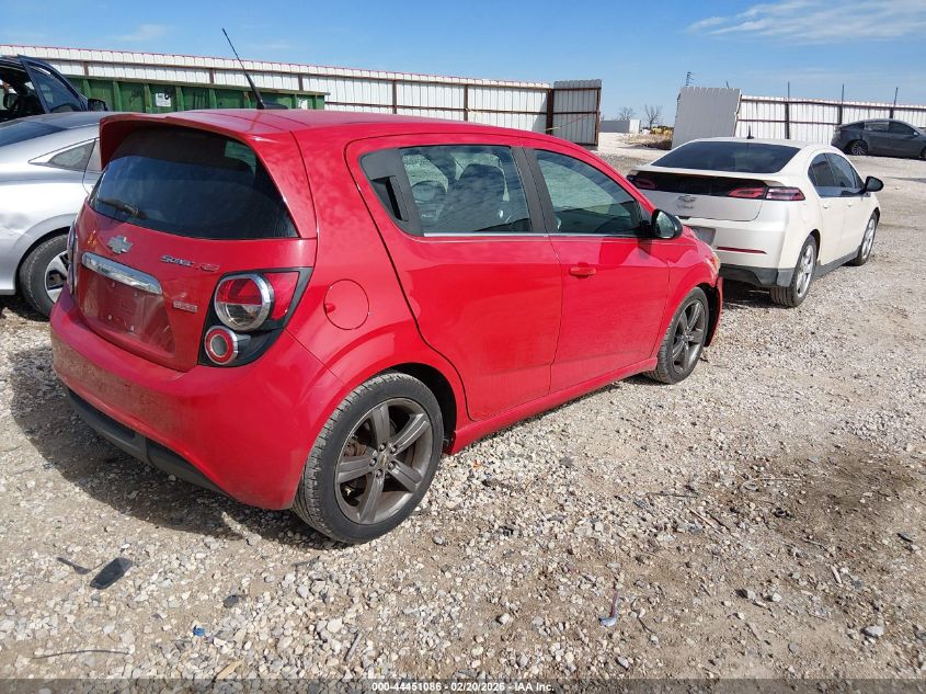 2013 Chevrolet Sonic Rs Auto