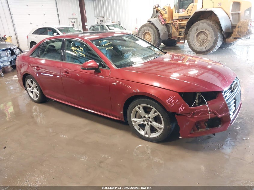 2018 AUDI A4 2.0T PREMIUM/2.0T TECH PREMIUM