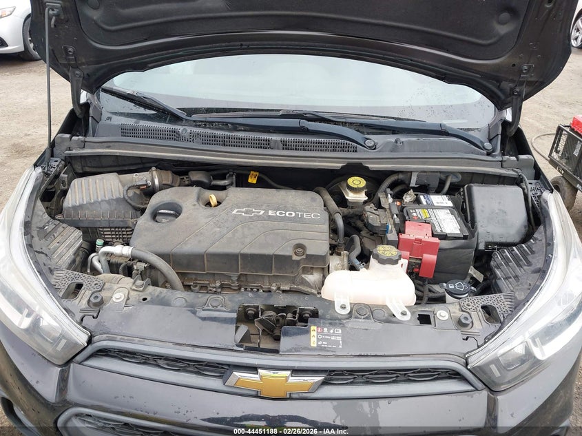 KL8CB6SAXHC829841 2017 Chevrolet Spark 1.4 Ls Cvt black