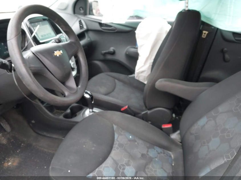 KL8CB6SAXHC829841 2017 Chevrolet Spark 1.4 Ls Cvt black